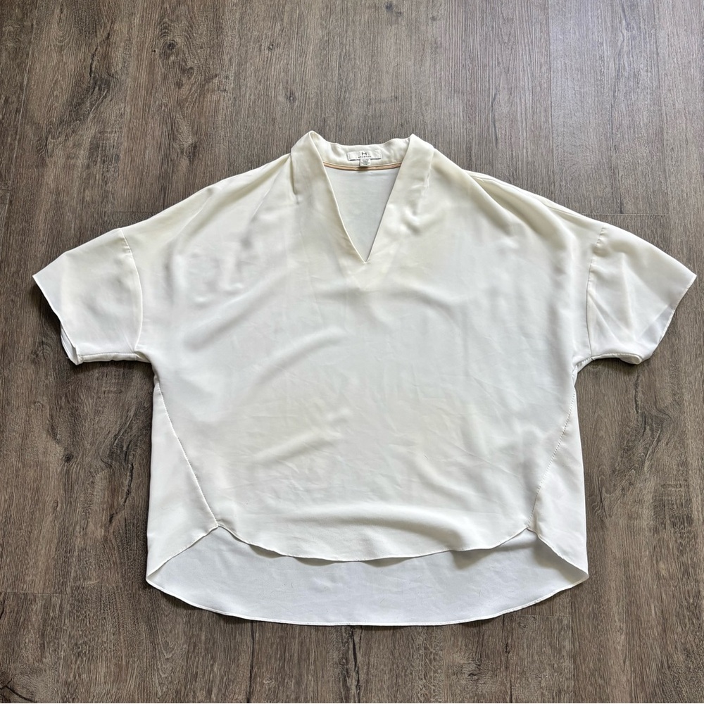 Halston slouchy blouse